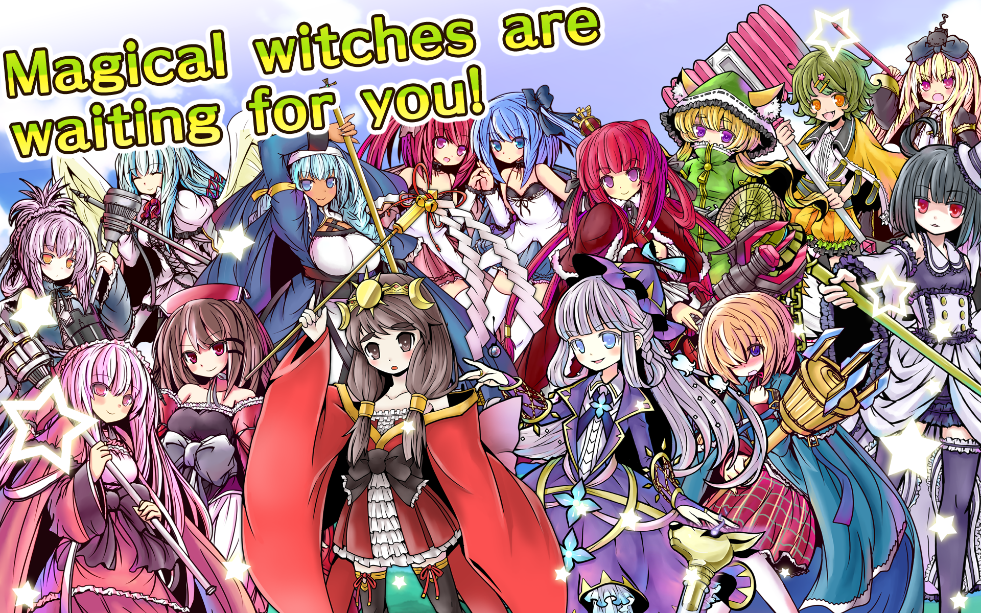 Defense Witches Game Screenshot