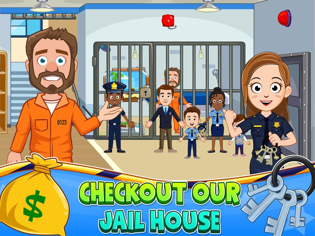 My Town: Police Games for kids screenshot game