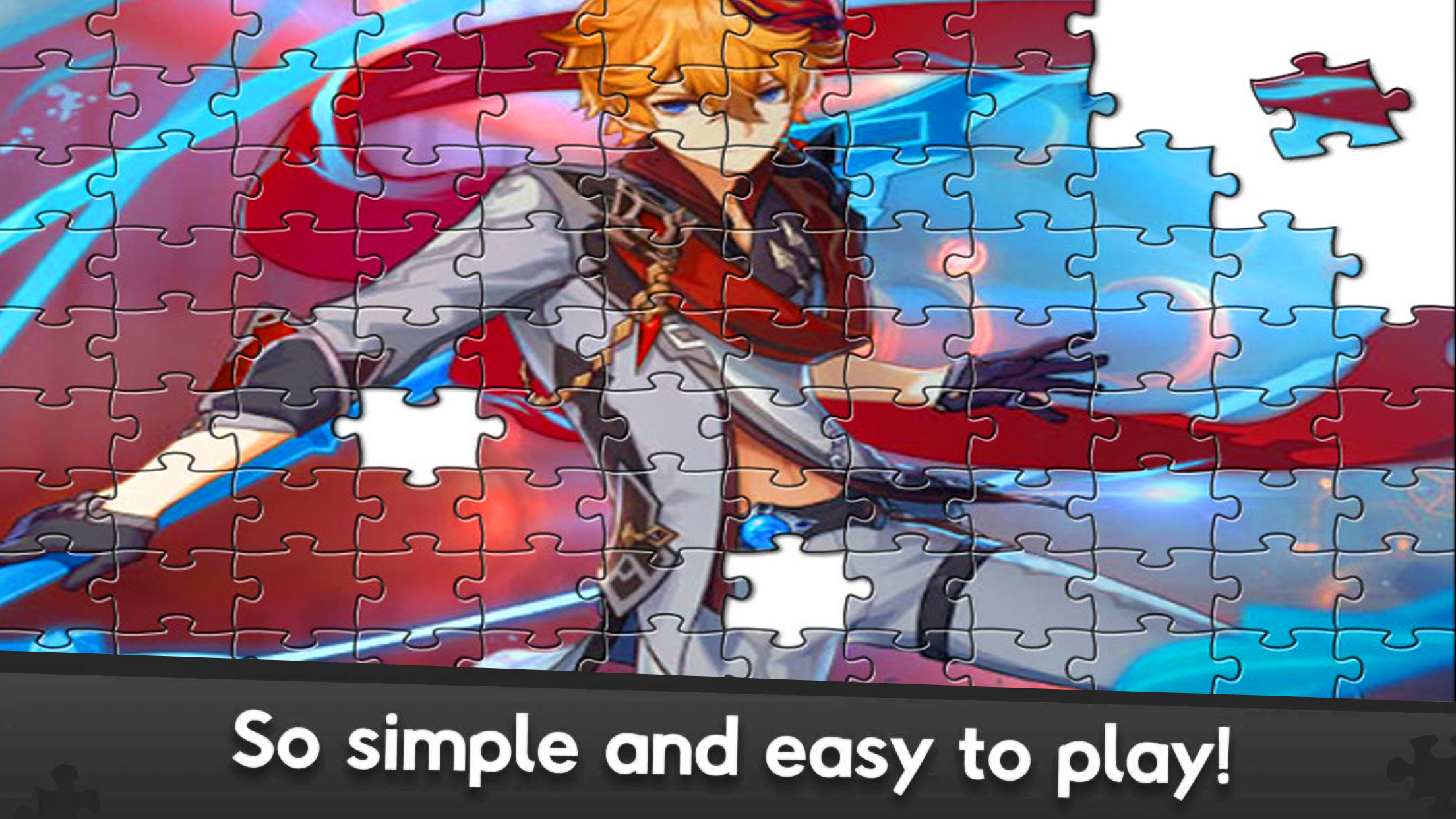 My Genshin Anime Jigsaw Puzzle ゲームのスクリーンショット