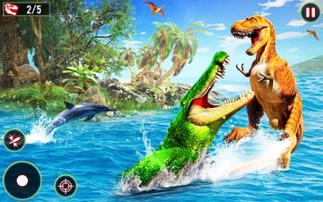 Скриншот игры Wild Dino Hunting : Gun Games