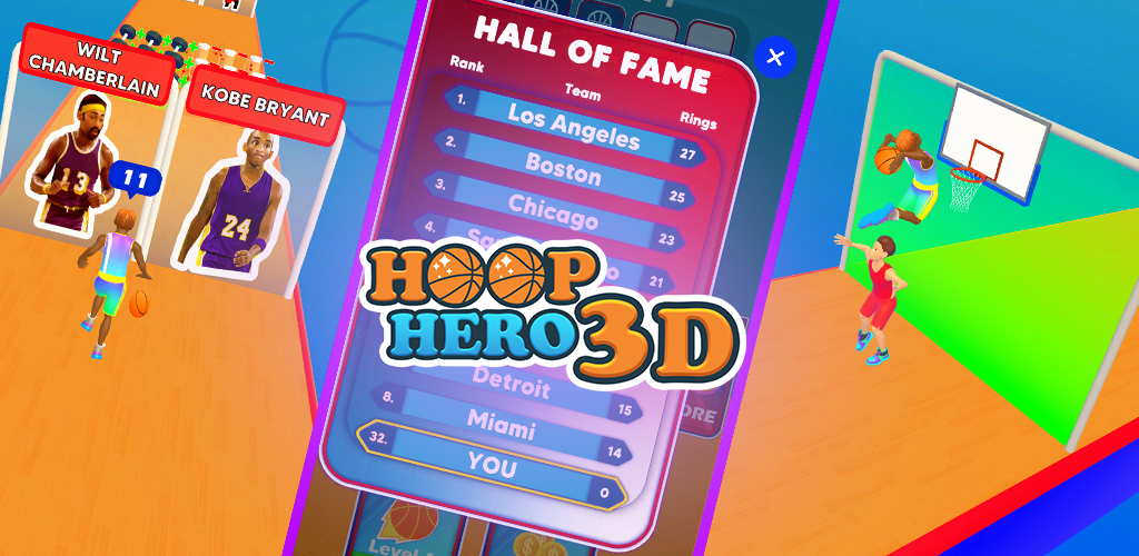 Banner of Hoop Héros 3D 2.1.0