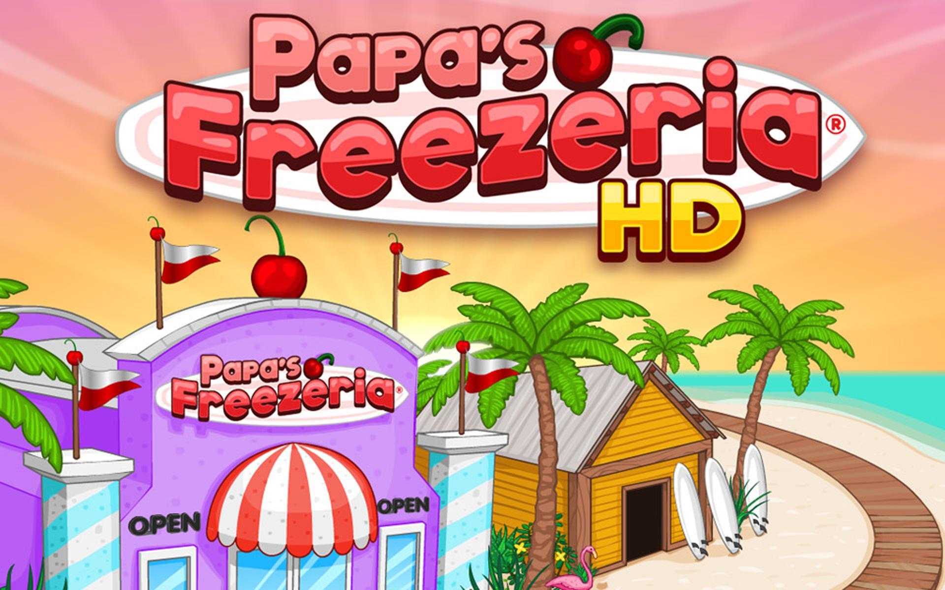 Papa's Freezeria HD Game Screenshot