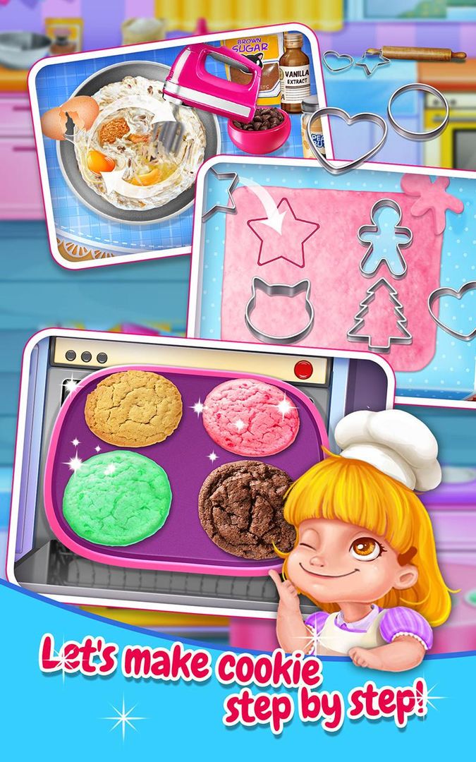 Cookie Maker - Sweet Desserts遊戲截圖