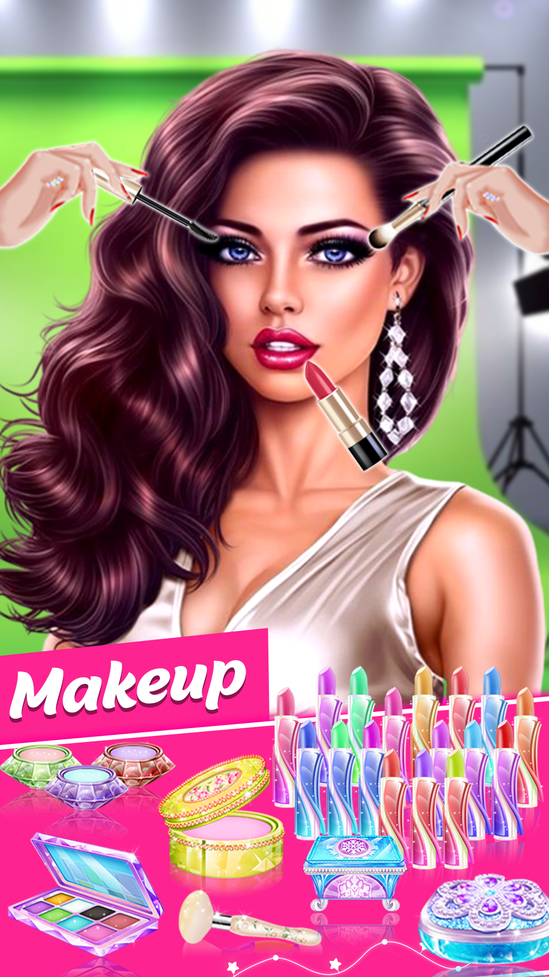 Jogos de vestir Star Girl Makeup versão móvel andróide iOS apk