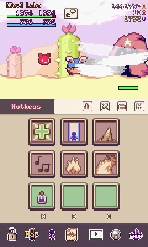 Cuplikan Layar Game Linear Quest beta