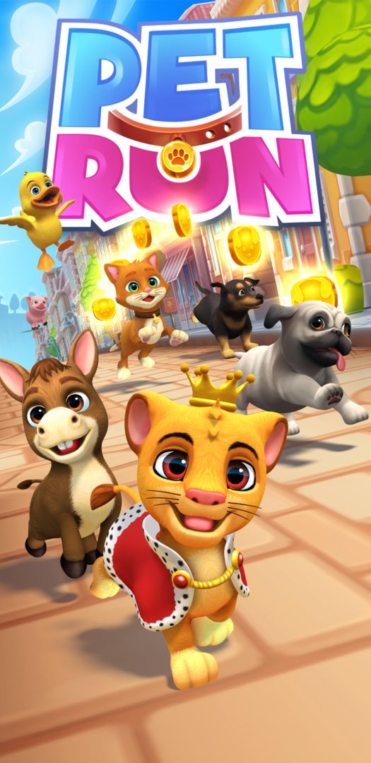 Screenshot of Pet Run - Puppy Dog Game