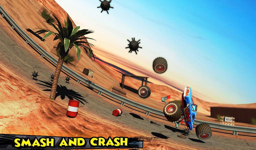 Monster Truck Rider 3D Game Screenshot