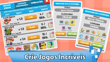 Captura de Tela do Jogo Video Game Tycoon - Magnata