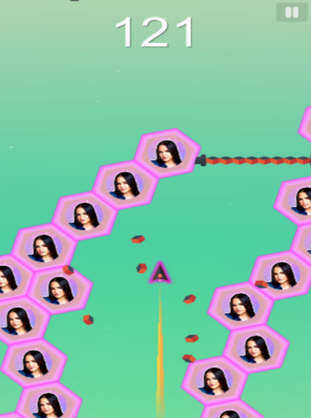 Natti Natasha Space - Shooter ภาพหน้าจอเกม