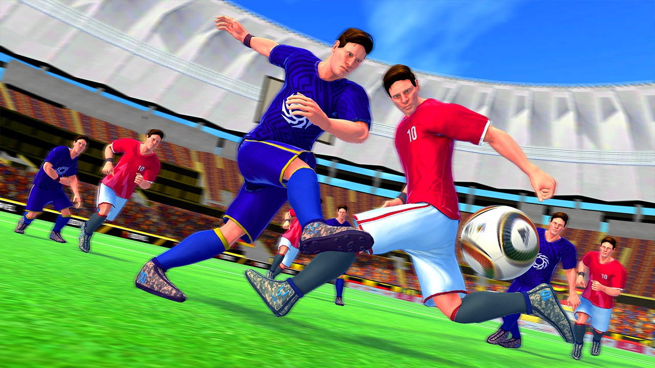 Screenshot 1 of Pemogokan Sepak Bola: Sepak Bola Dunia 1