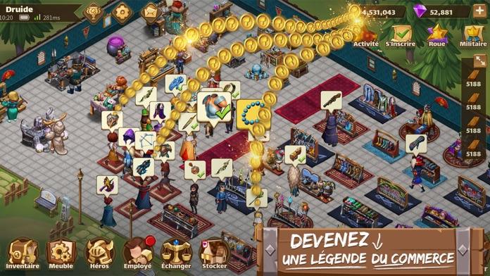 Screenshot 1 of Shop Heroes Legends: Idle RPG 