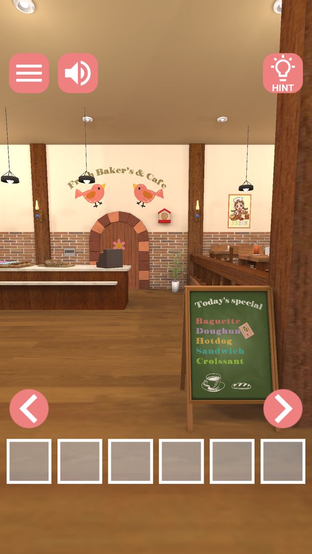 逃脫遊戲：新鮮麵包店的開幕日遊戲截圖