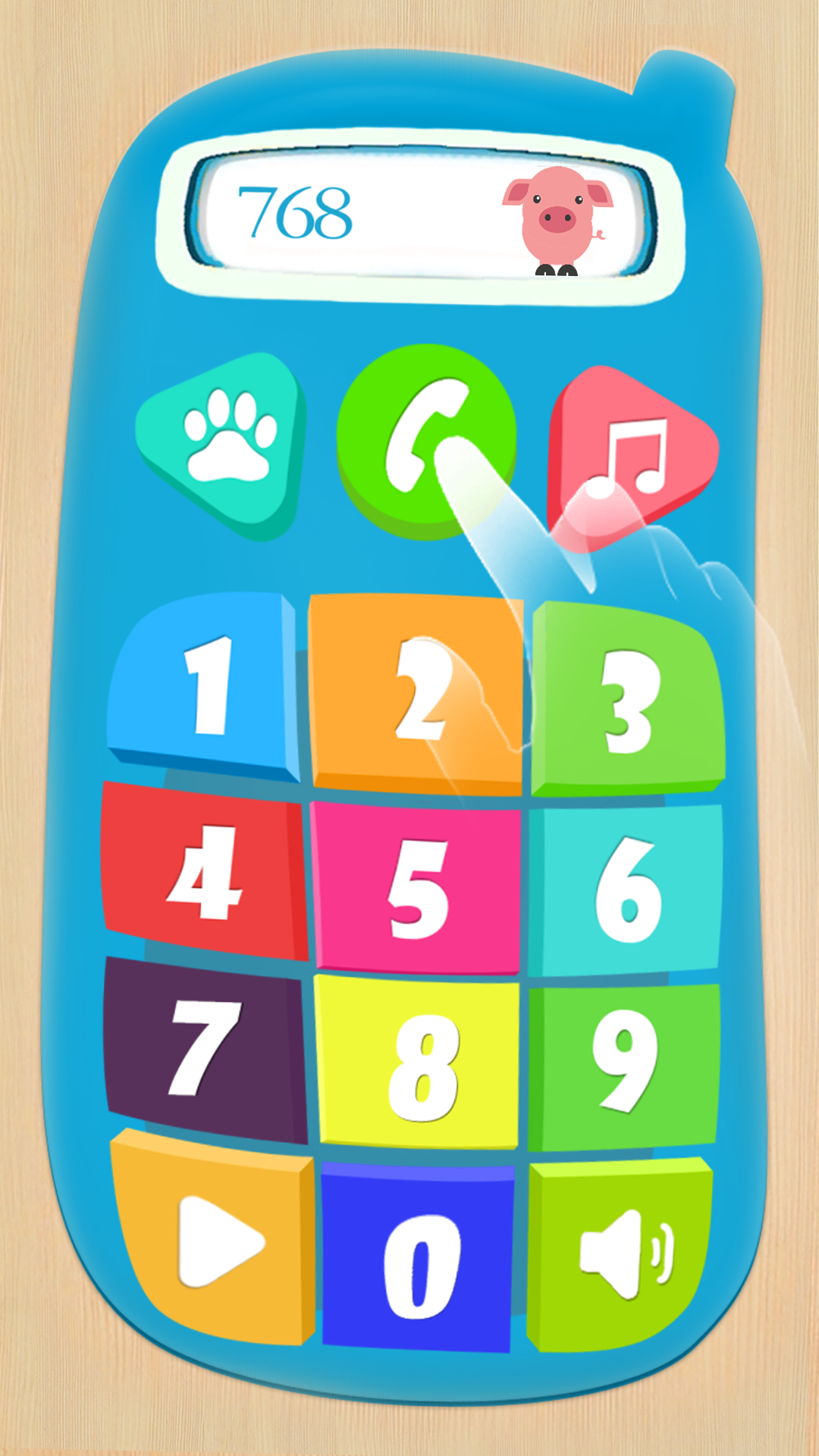 Baby Phone for Kids. Learning Numbers for Toddlers 遊戲截圖