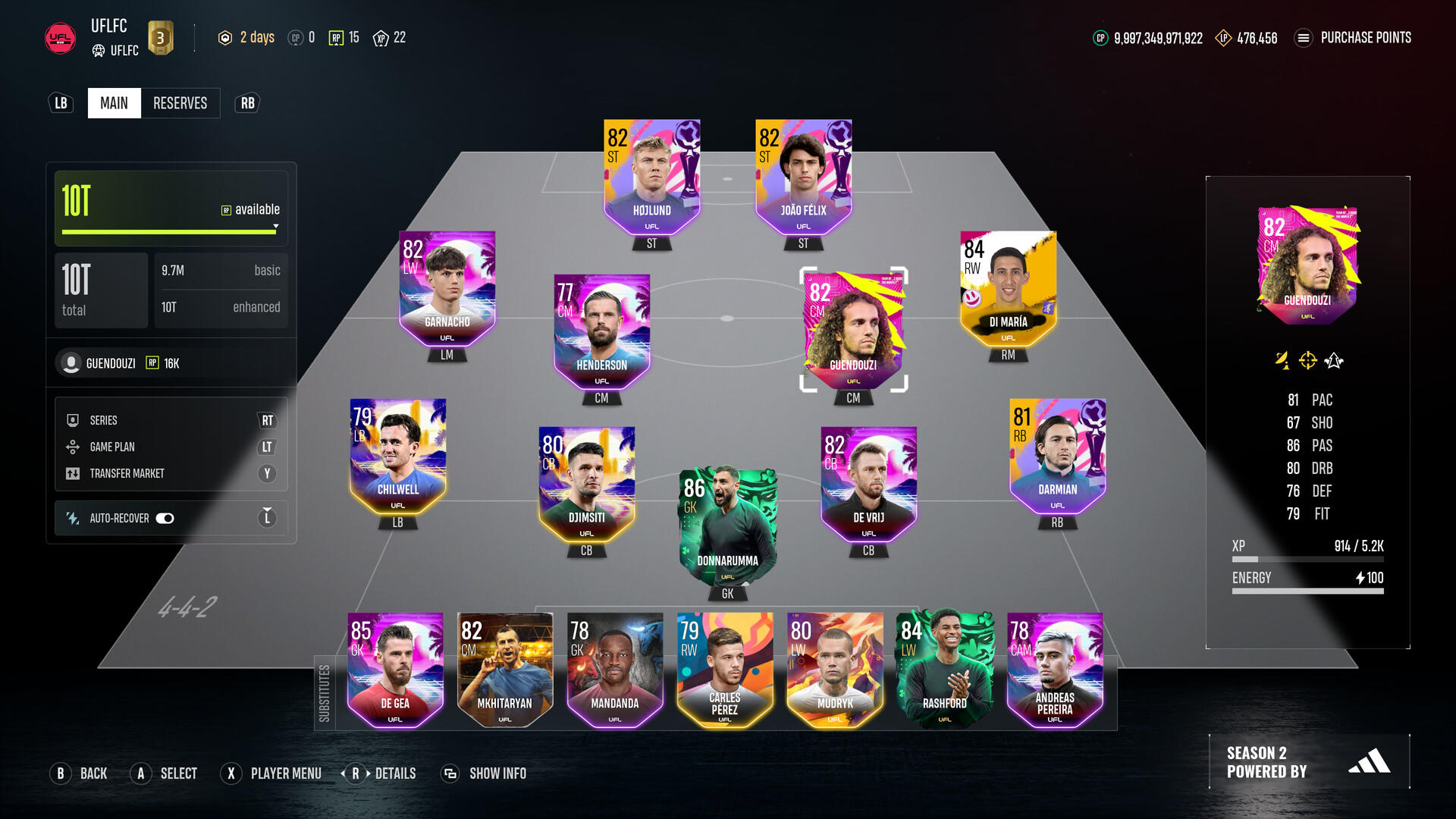 UFL™ Game Screenshot