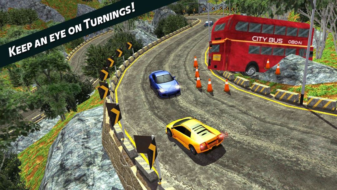 힐 탑 자동차 운전 시뮬레이터 게임 스크린 샷