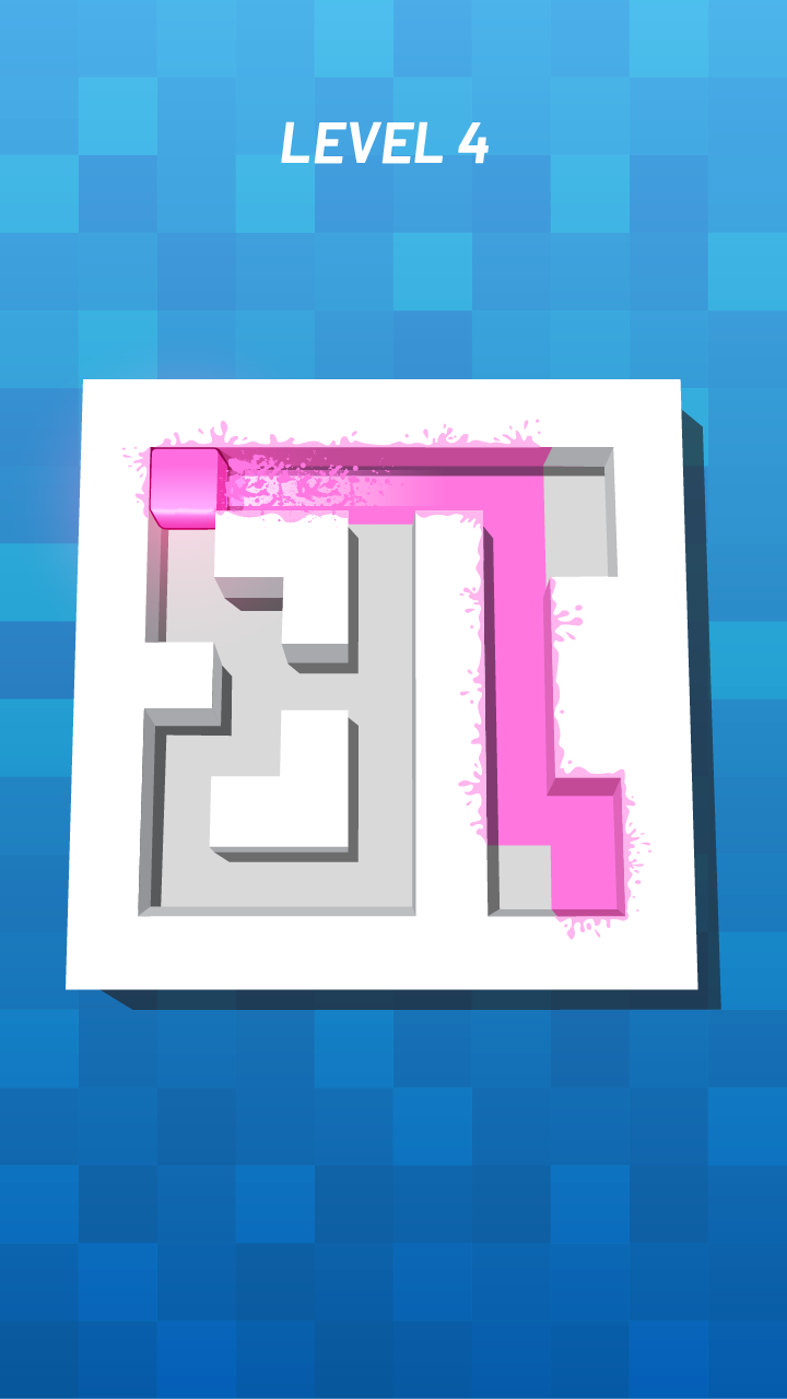 Roller Paint : Splat Maze & Puzzle遊戲截圖