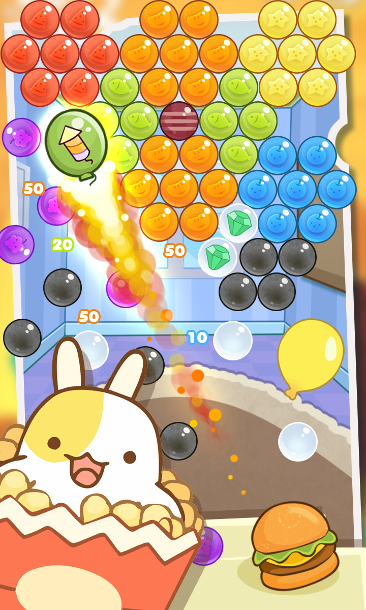 Dream Bubble Cookie Pop Game Screenshot