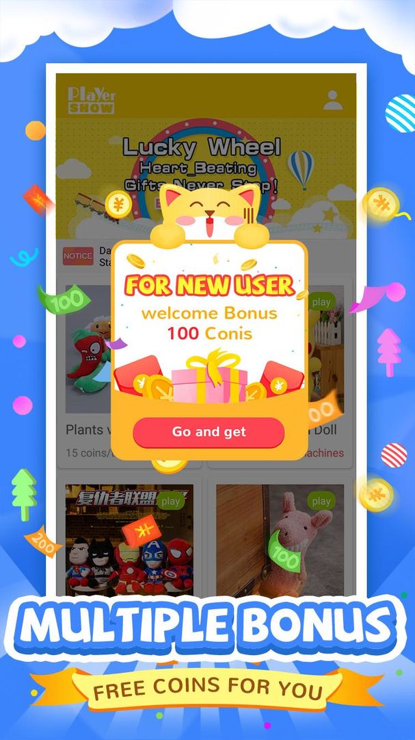 Screenshot of ClawToys - 1st Real Claw Machine Game