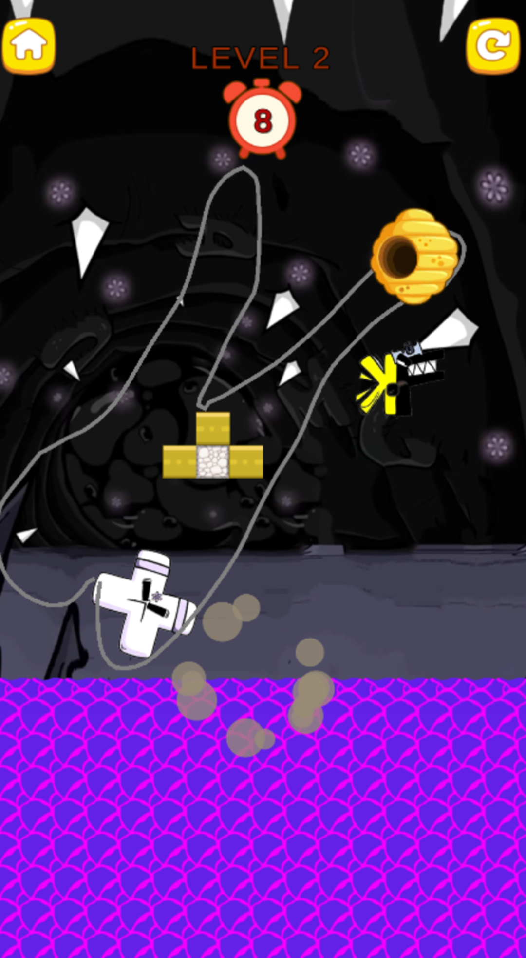 save the colored Alphabet lore ゲームのスクリーンショット