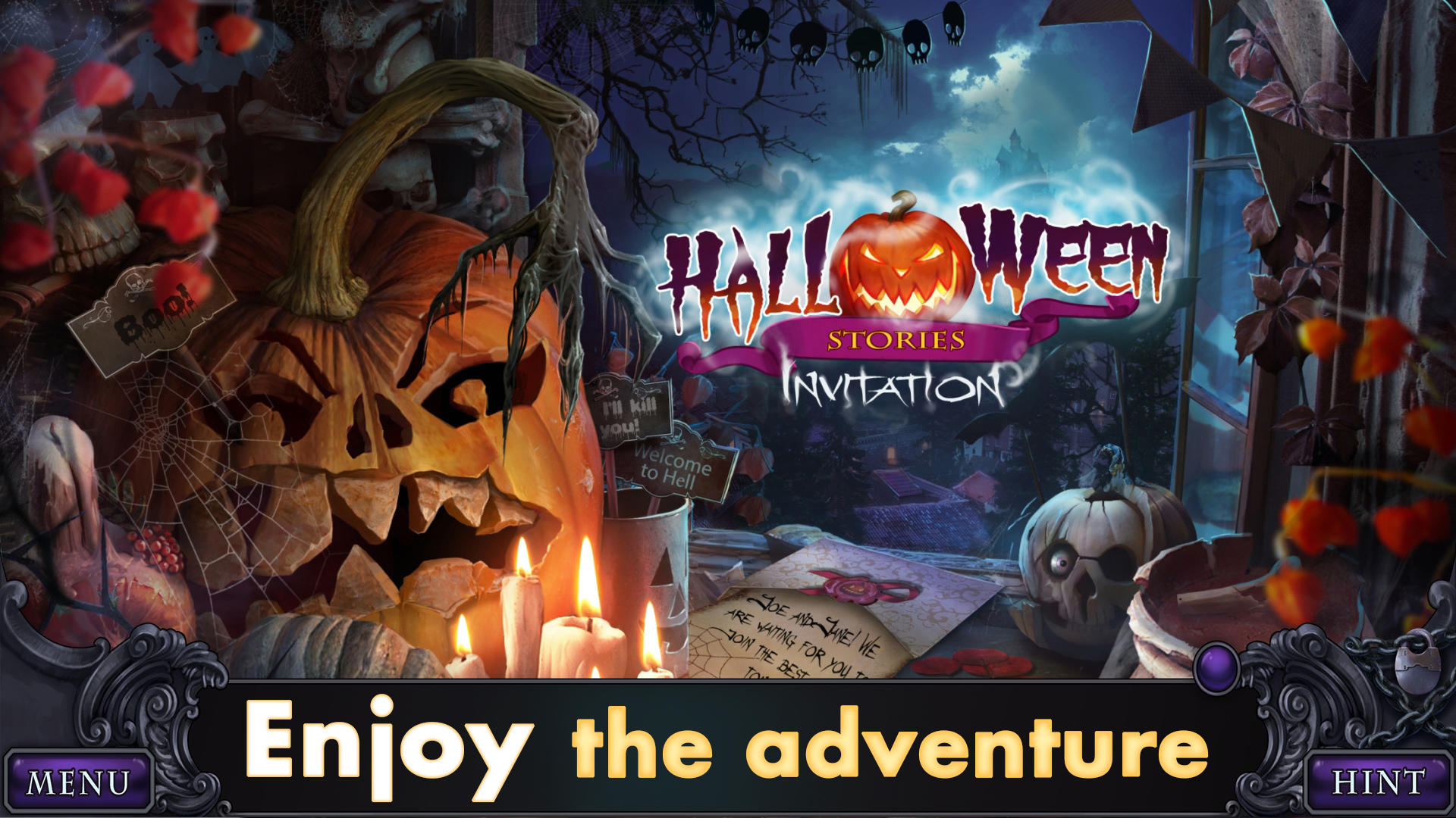 Halloween Stories 1・Invitation Game Screenshot