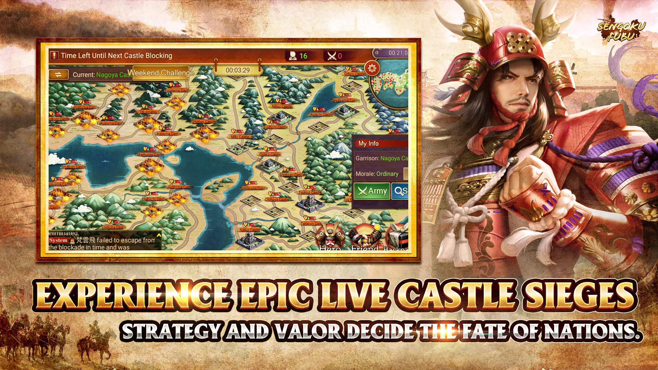 Sengoku Fubu Game Screenshot