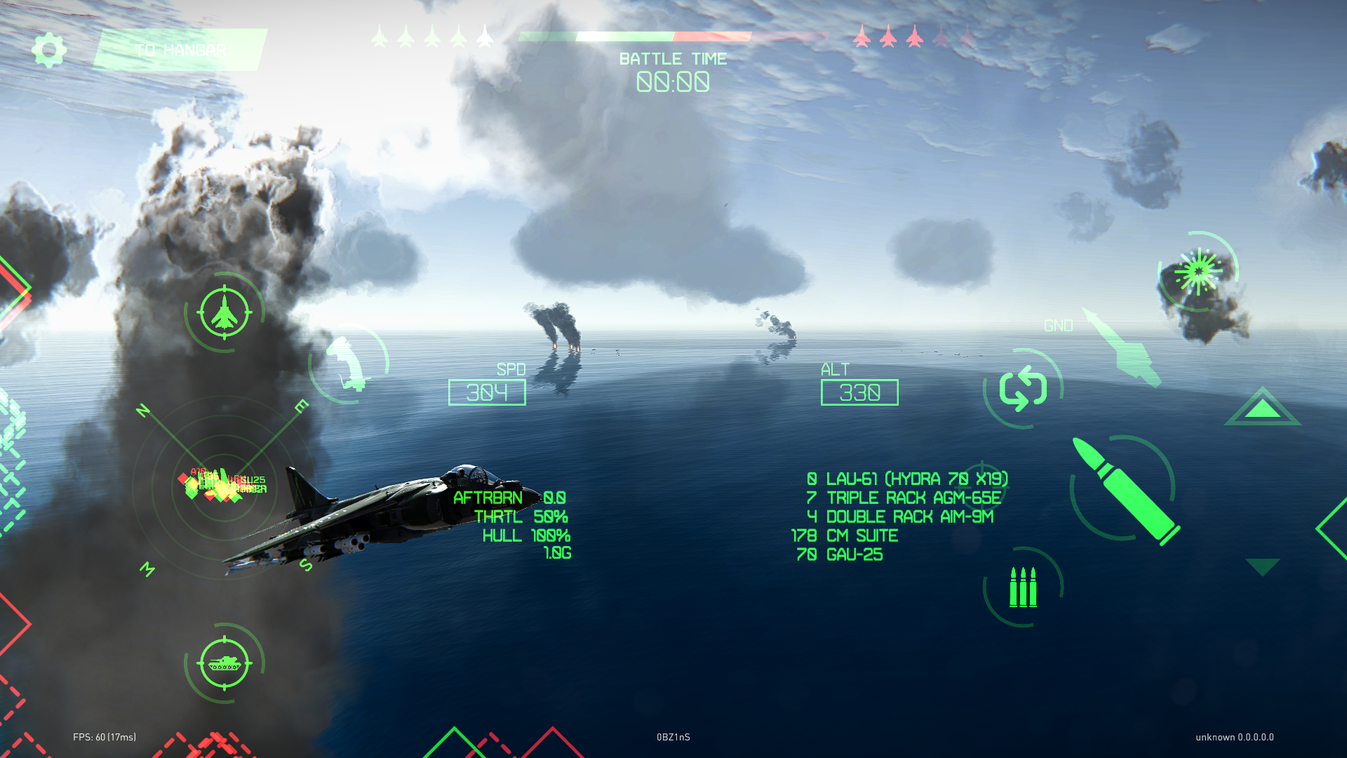 Modern Jet Fighters Online Game Screenshot