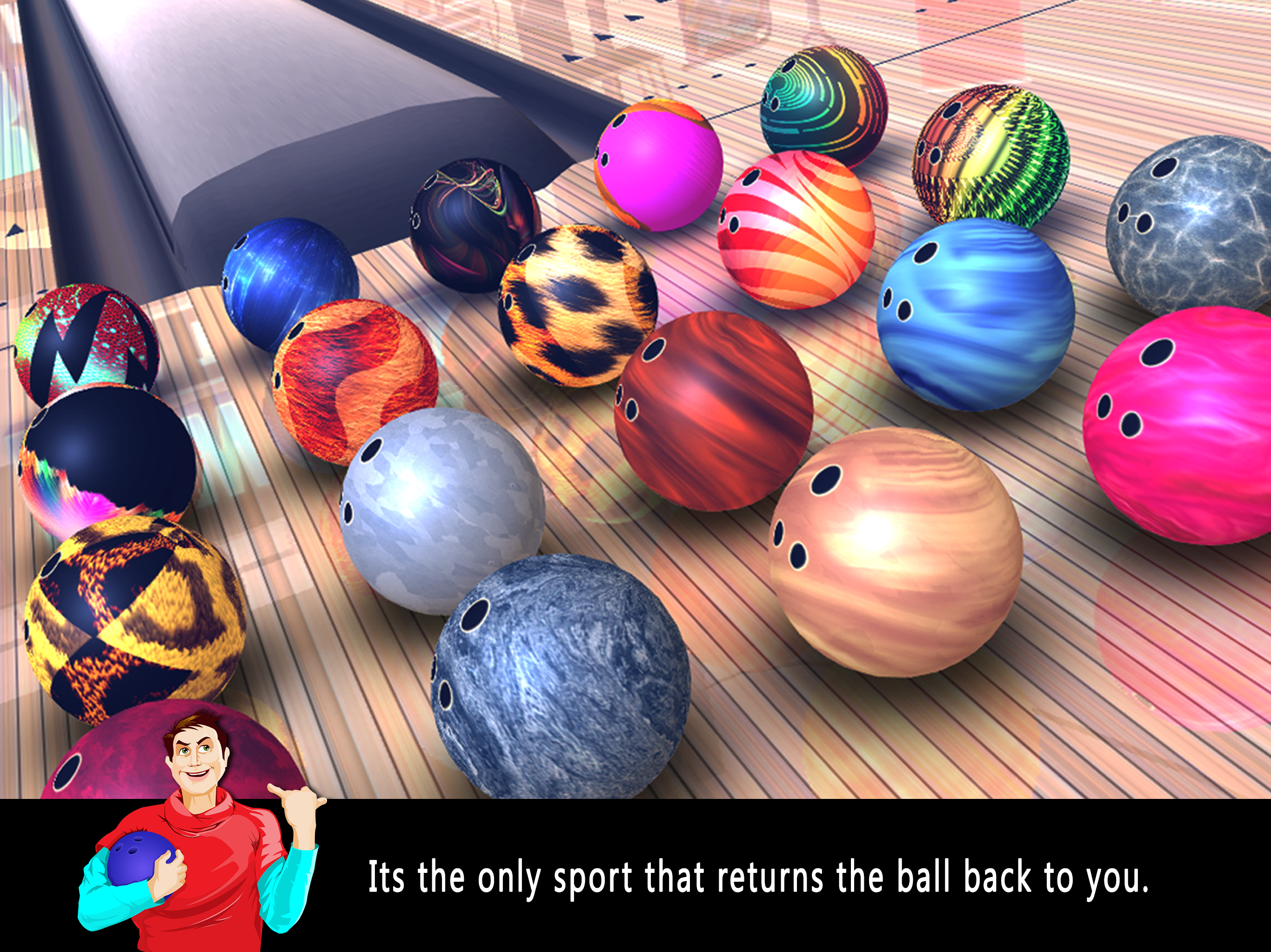 Bowling Nation 3D Game Screenshot