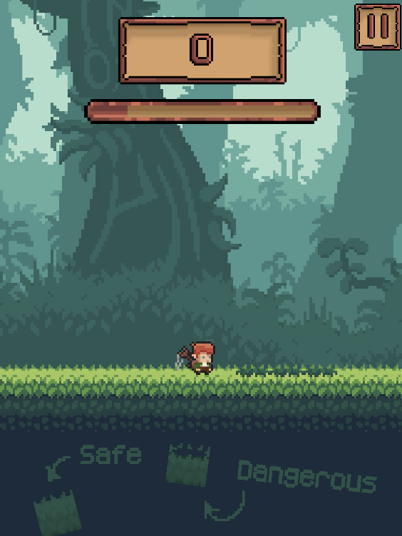 Jungle Run! Game Screenshot