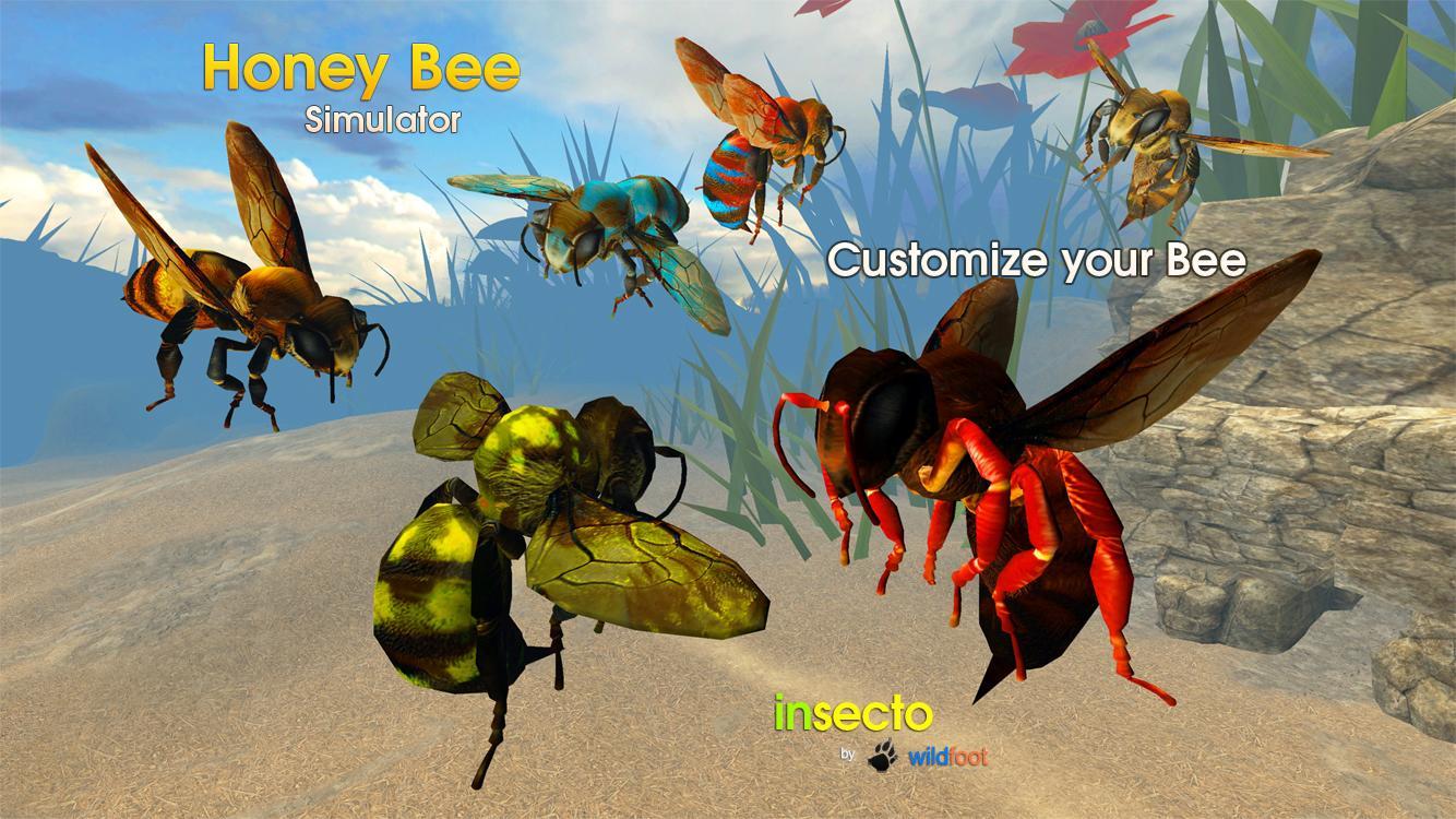 Honey Bee Simulator ภาพหน้าจอเกม