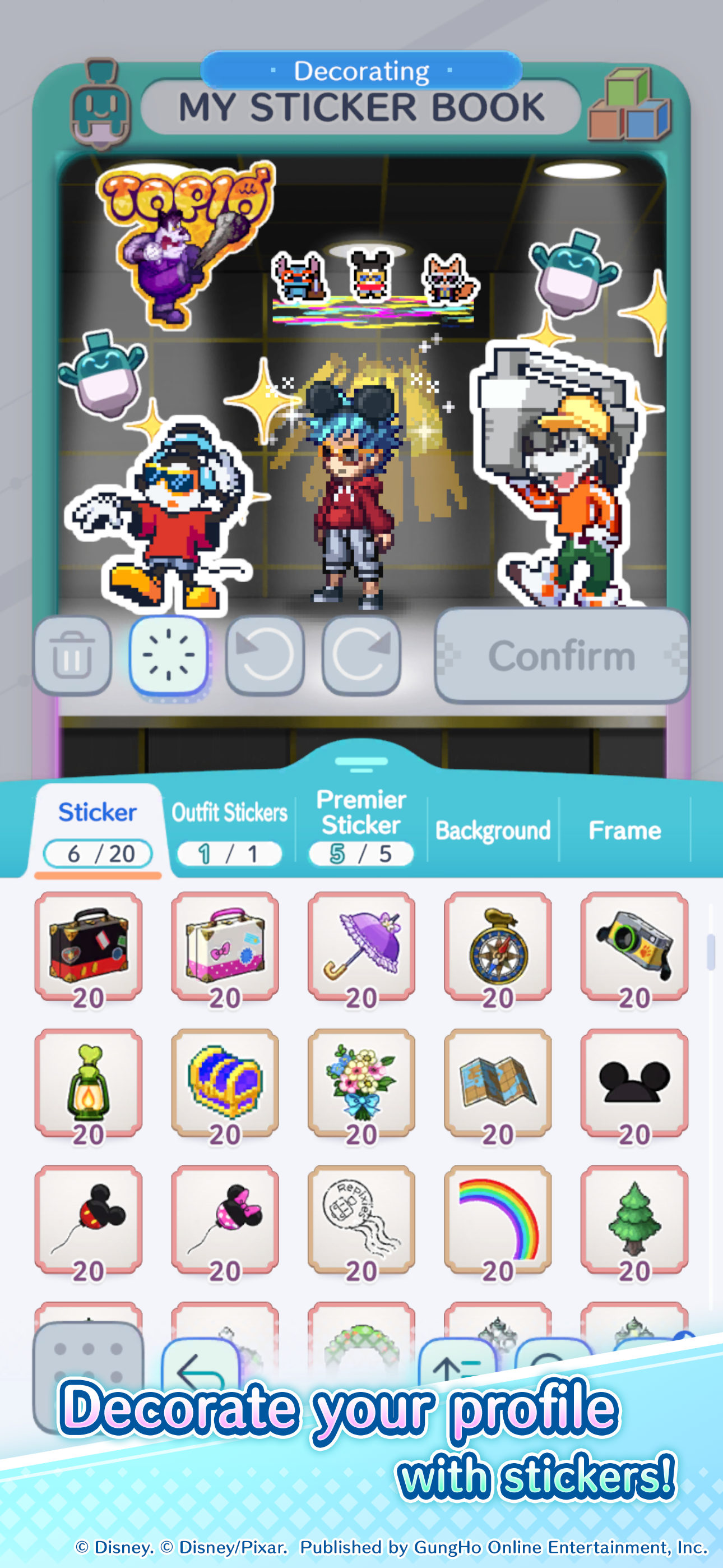 Disney Pixel RPG Game Screenshot