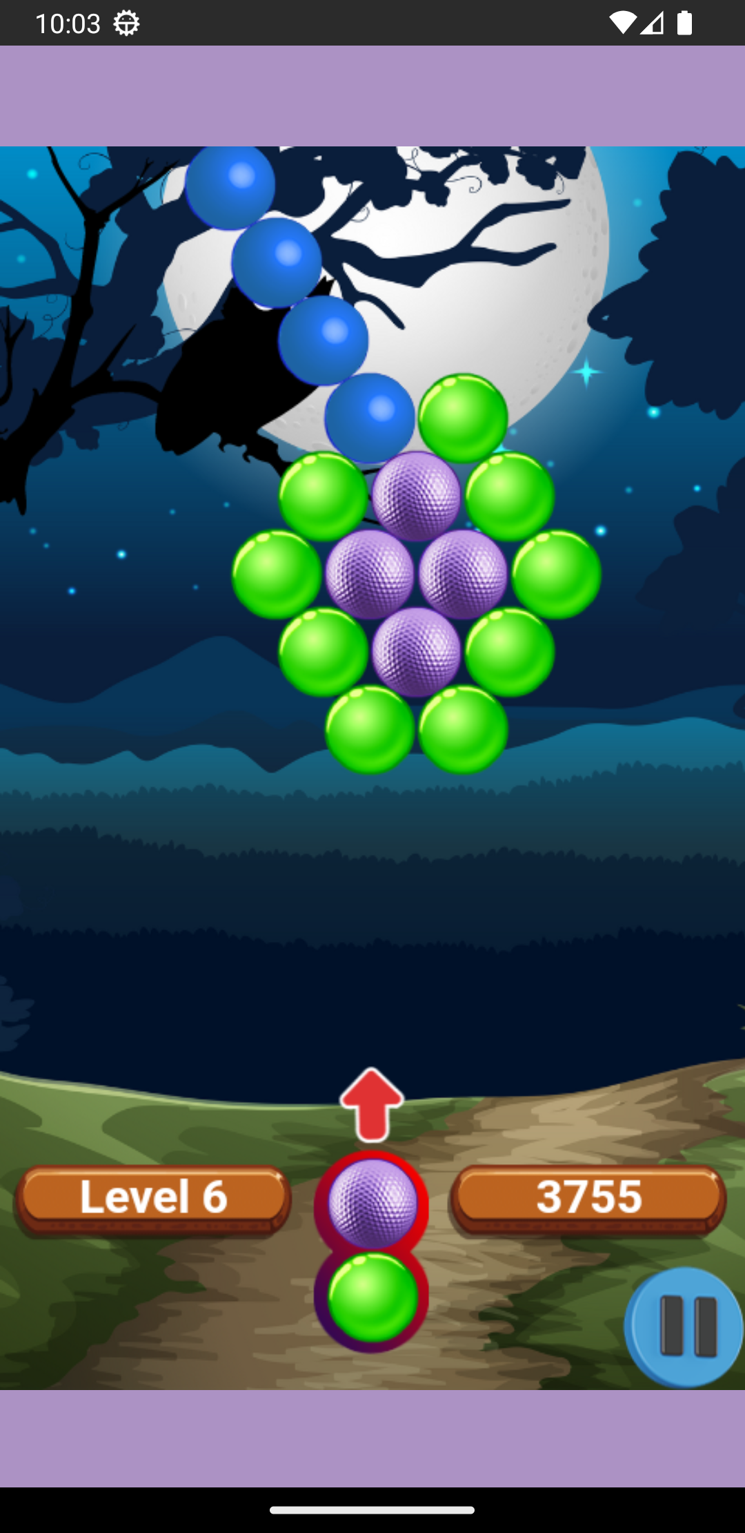 bubble shooter Game Screenshot