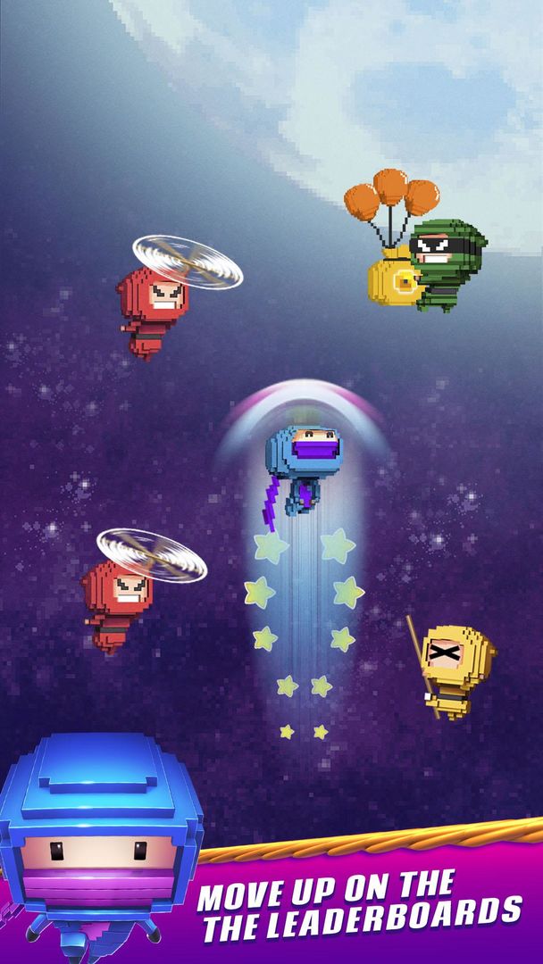 Ninja Up! - Endless jumping screenshot game