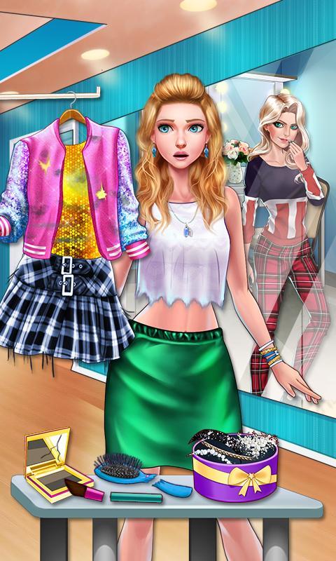 Cuplikan Layar Game Pop Star Celebrity Love Story