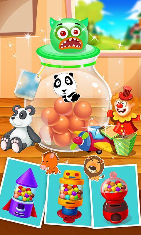 Screenshot of Gum Ball Candy: Kids Food Game
