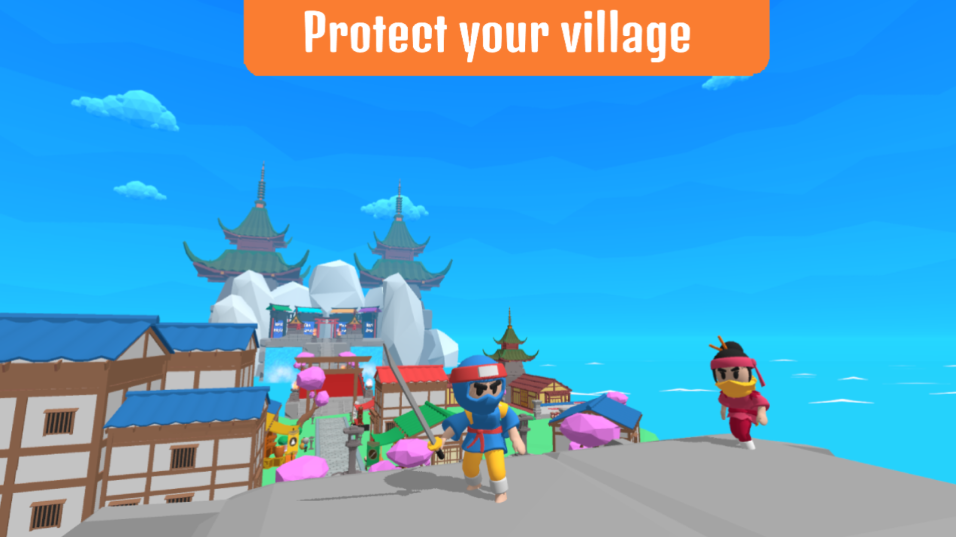 Ninja World Adventure Game Screenshot