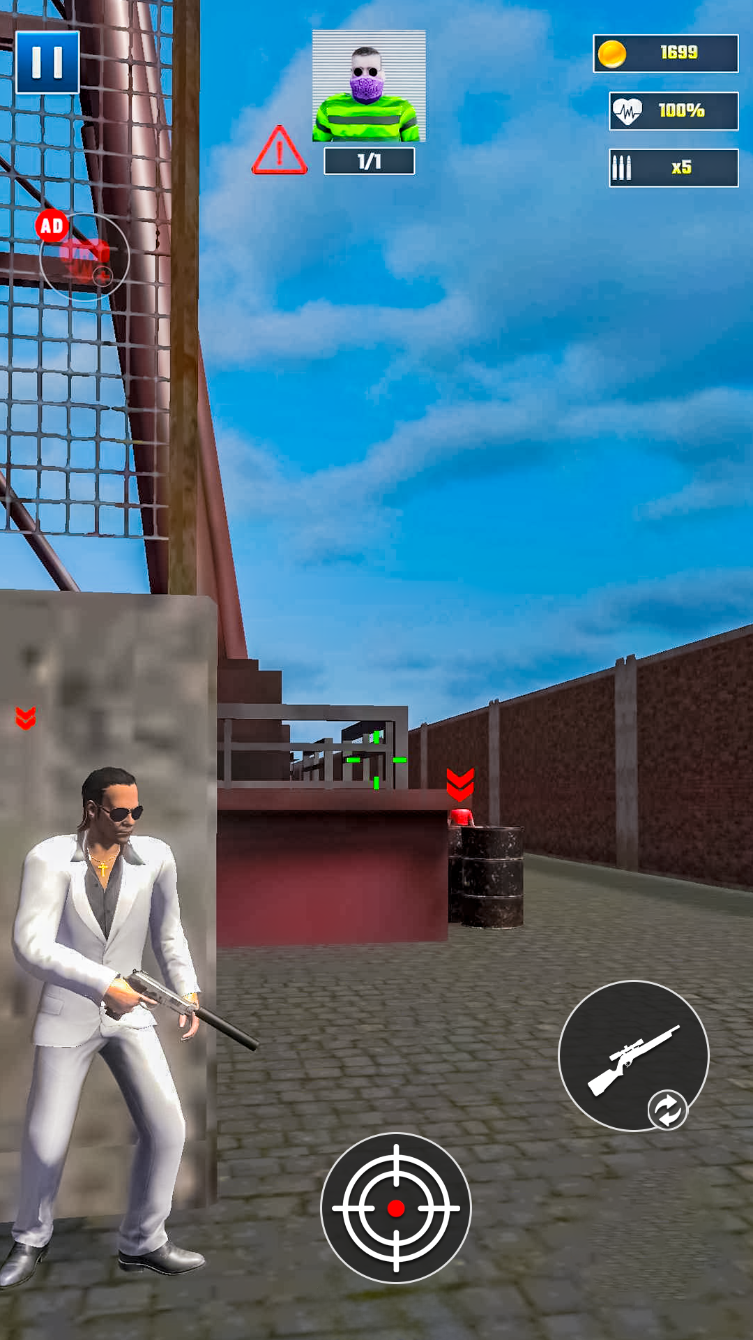 Agent Hunt Shooting Games 3D 게임 스크린샷