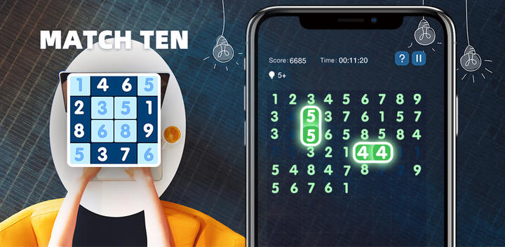 Banner of Match Ten - Number Puzzle 0.1.83