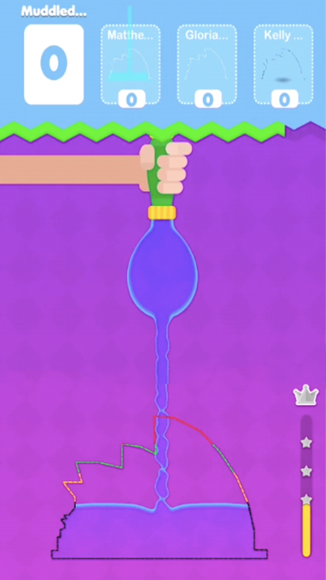 Screenshot of Fill up water