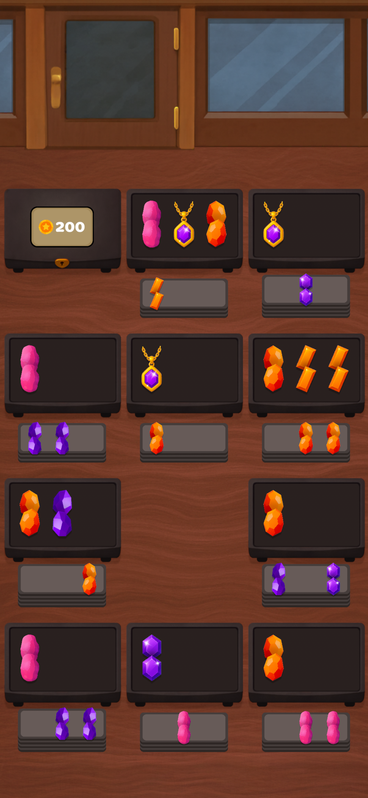 Jewelry Match Game Screenshot