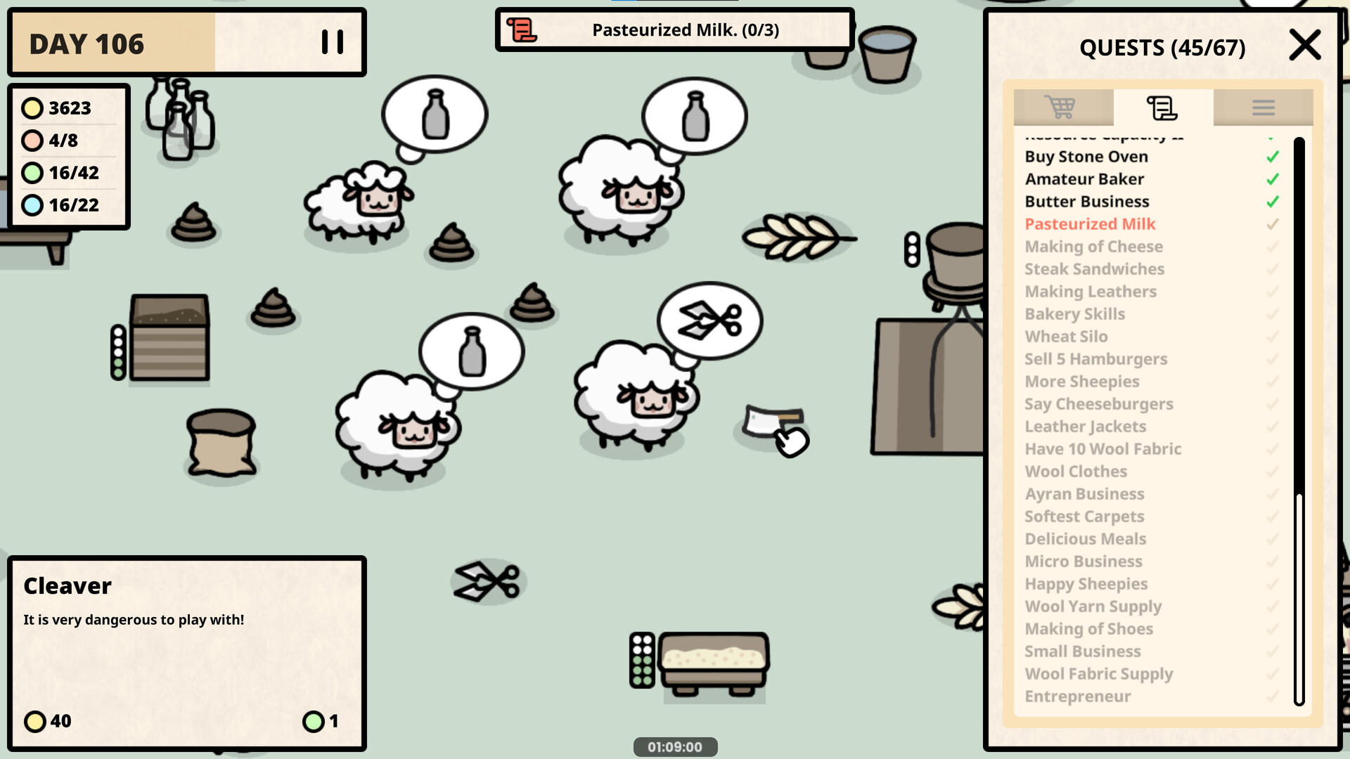 Happy Sheepies screenshot game