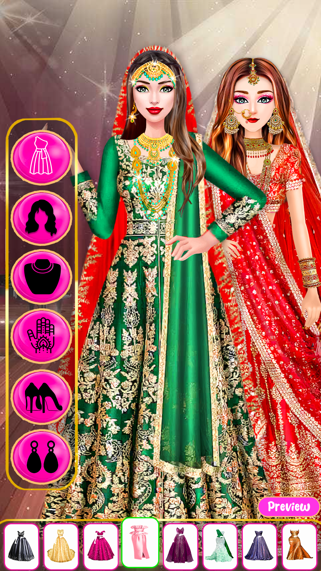 Screenshot 3 of Dress up Fashion Show Game 