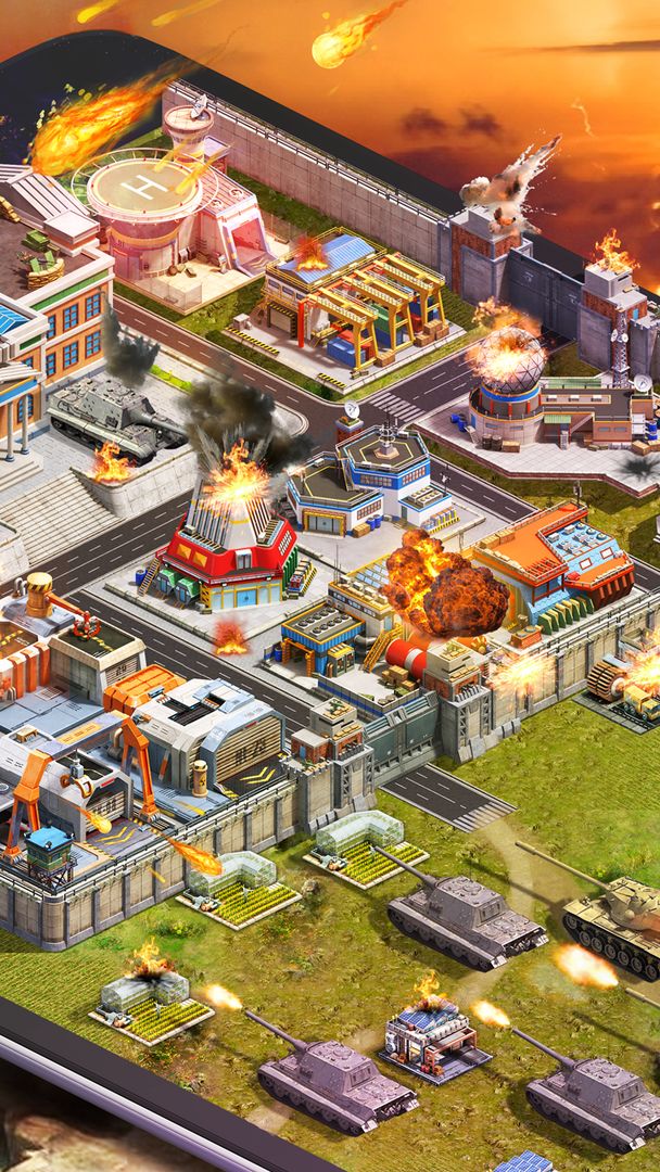 판저 스트라이크: 서버 전쟁 게임 스크린 샷