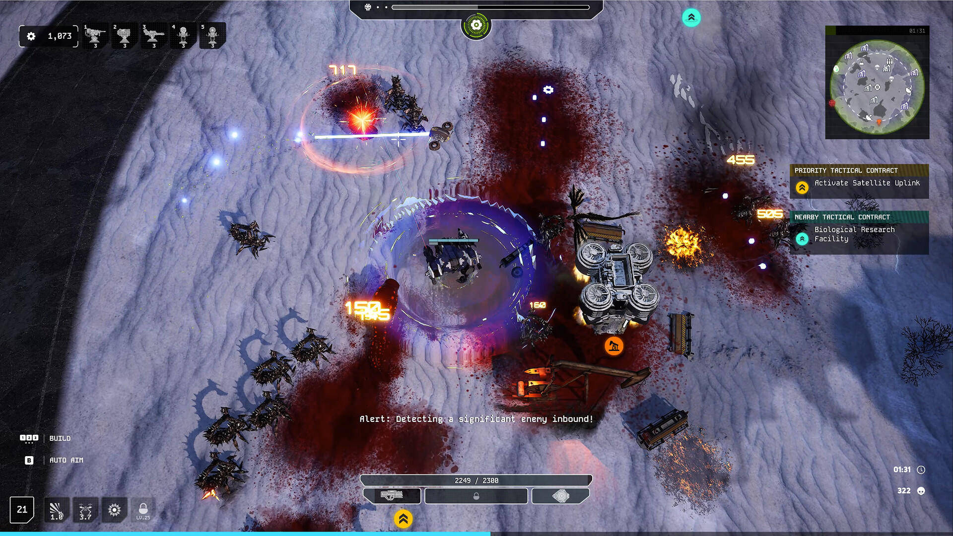 Iron Core: Mech Survivor Game Screenshot