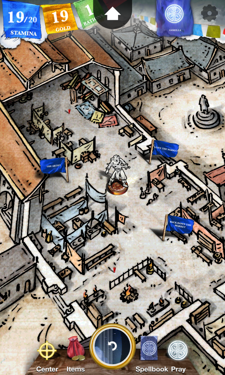 Sorcery! 2 Game Screenshot