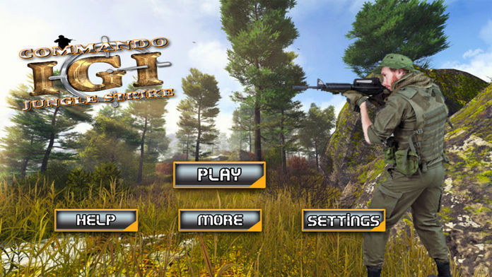 Screenshot 1 of IGI Commando Jungle Strike 3D 