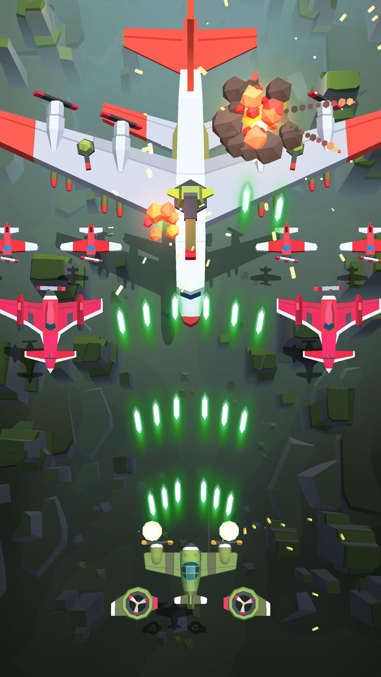 Burning Sky: Aircraft Combat Game Screenshot