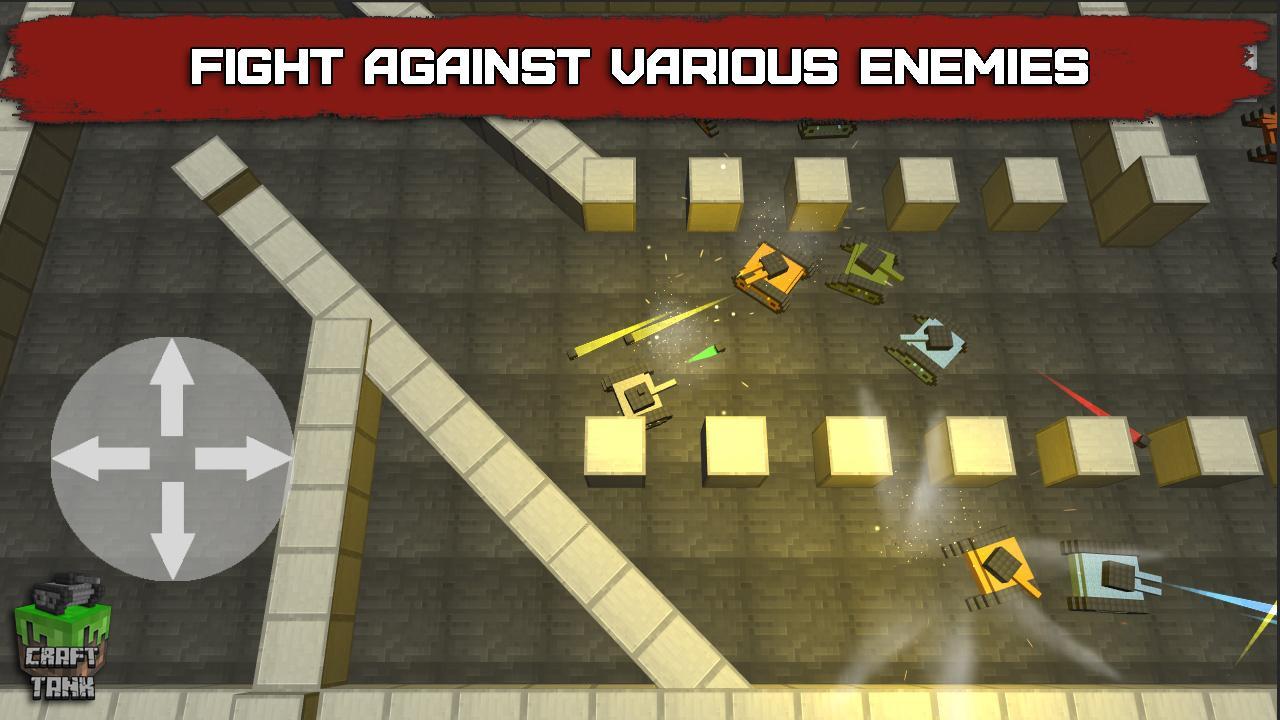 Craft Tank Game Screenshot