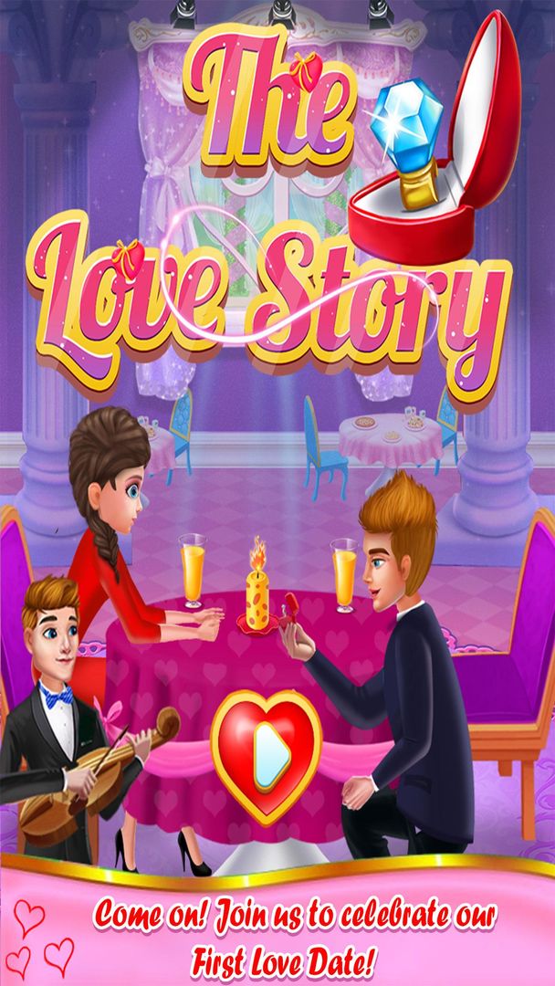 The Love Story of Falling in Love - Love Affair ภาพหน้าจอเกม