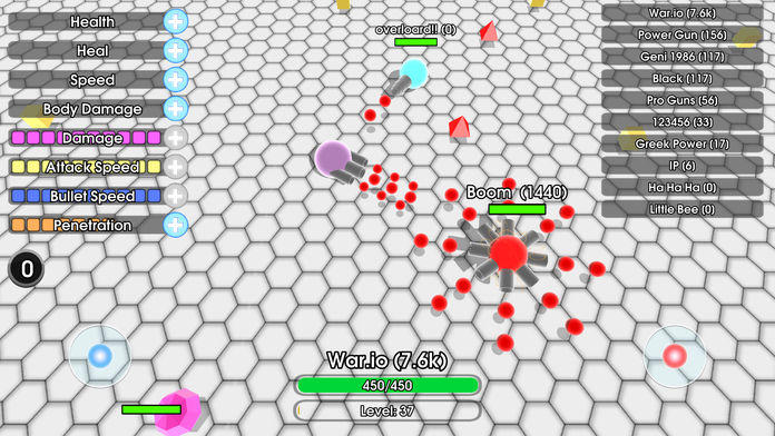 War.io Tanks ! Game Screenshot