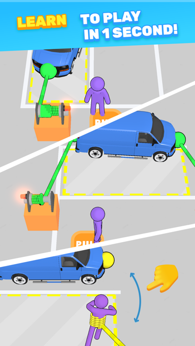 Park It All: Drag Car Puzzle 遊戲截圖